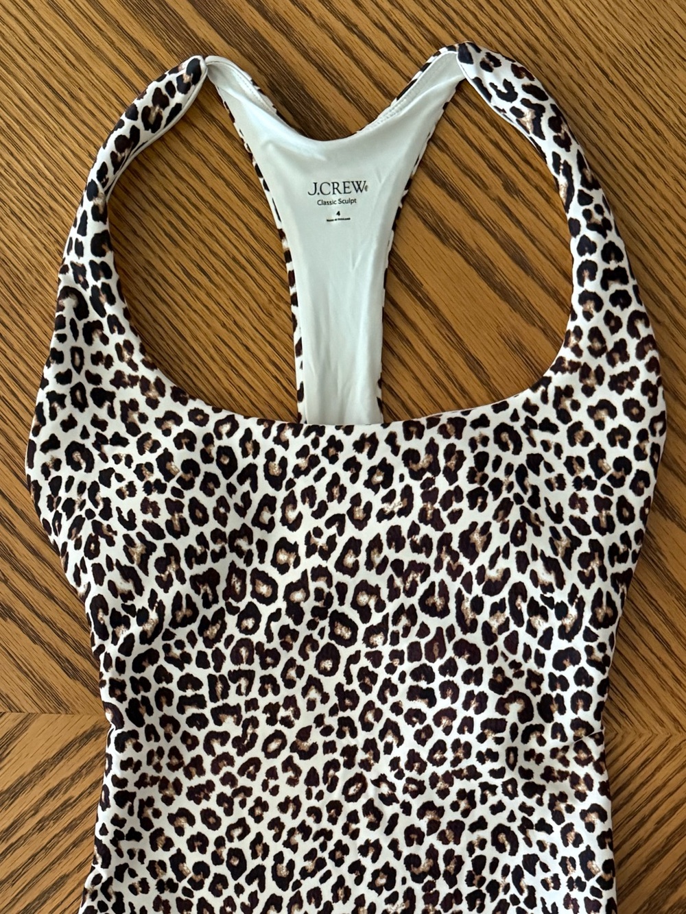 J. CREW Gail One Piece Swimsuit - Natural - Picture 2 of 8